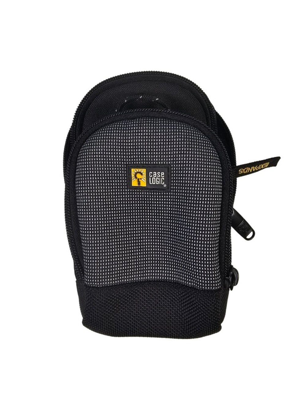 Case Logic Expandable Compact Camera Soft Case 6x4" Black / Gray Nylon